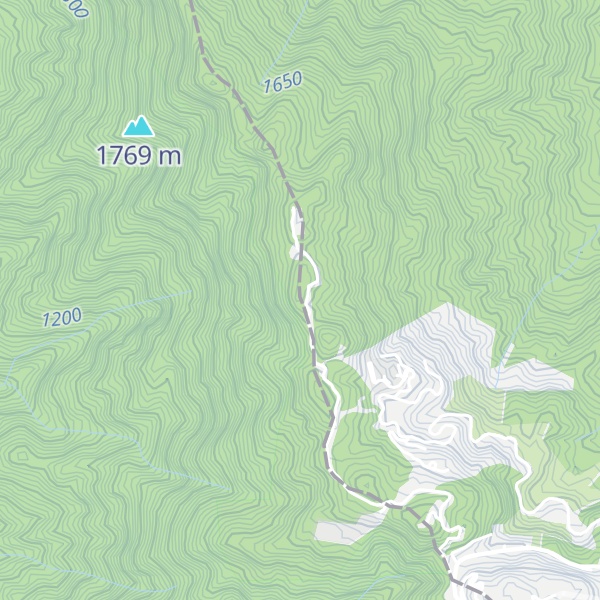 Map of Bukit Genting Chin Chin