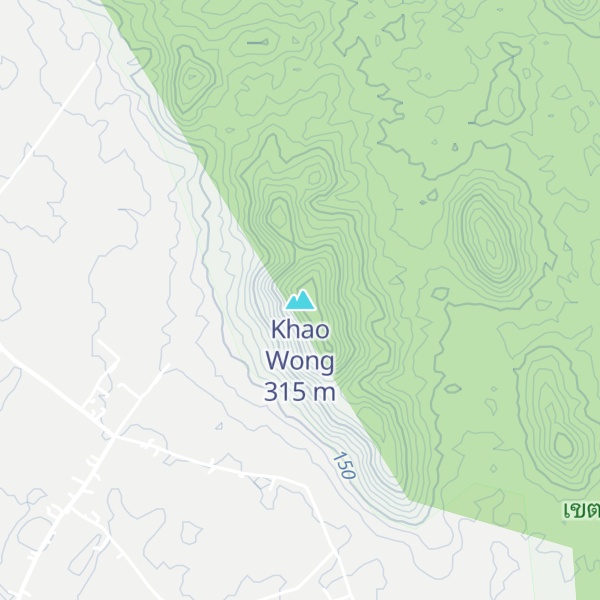 Map of Khao Wong