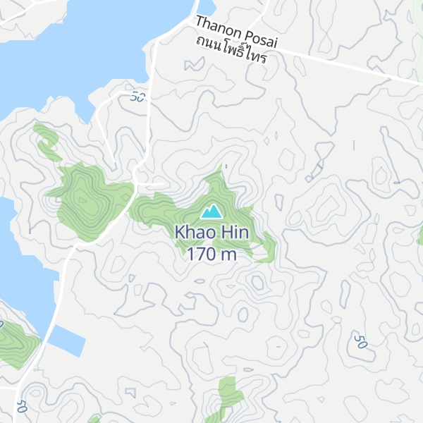 Map of Khao Hin