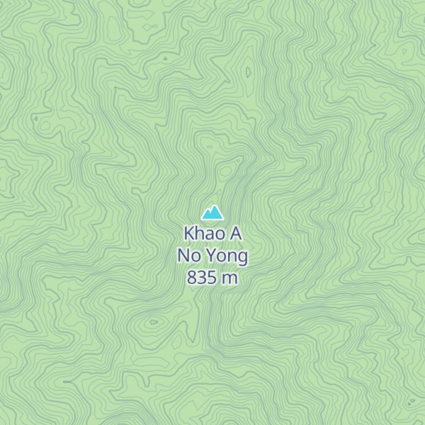 Map of Khao A No Yong