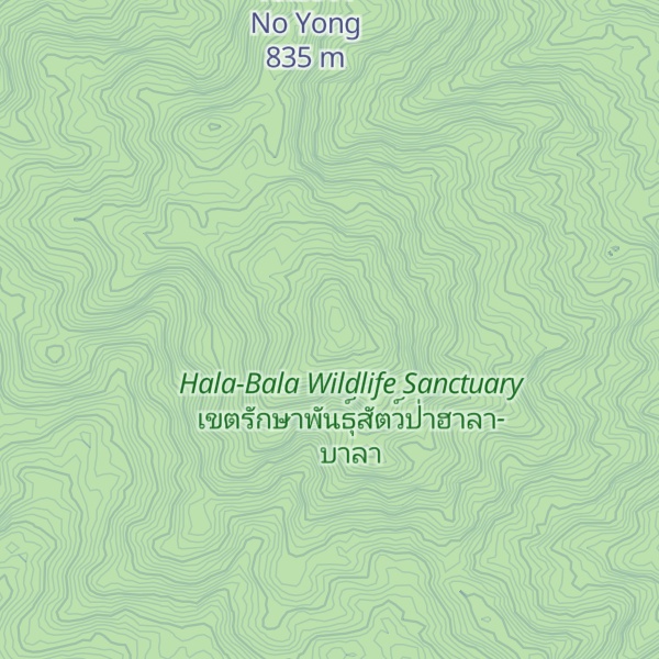 Map of Khao Li Pae