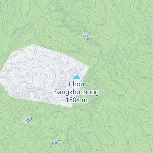 Map of Phou Sangkhochong