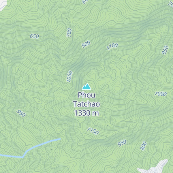 Map of Phou Tatchao