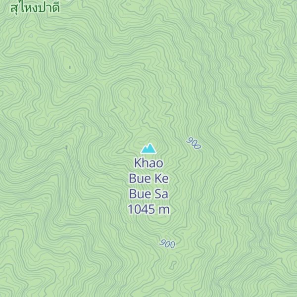 Map of Khao Bue Ke Bue Sa