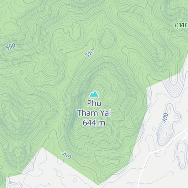Map of Phu Tham Yai