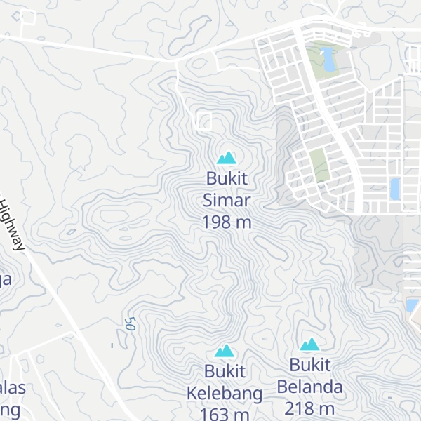 Map of Bukit Batu Lanchang