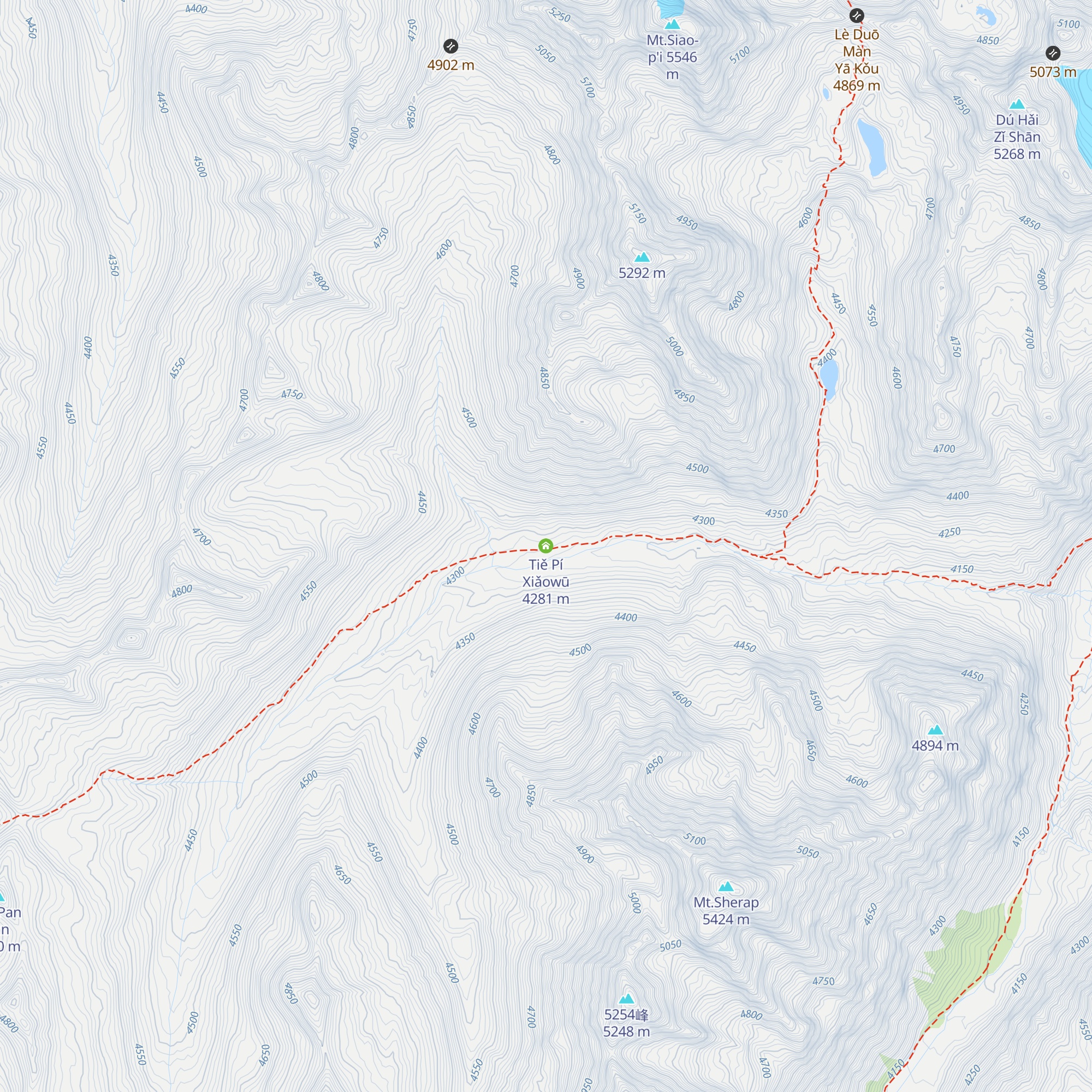 Tiě Pí Xiǎowū map