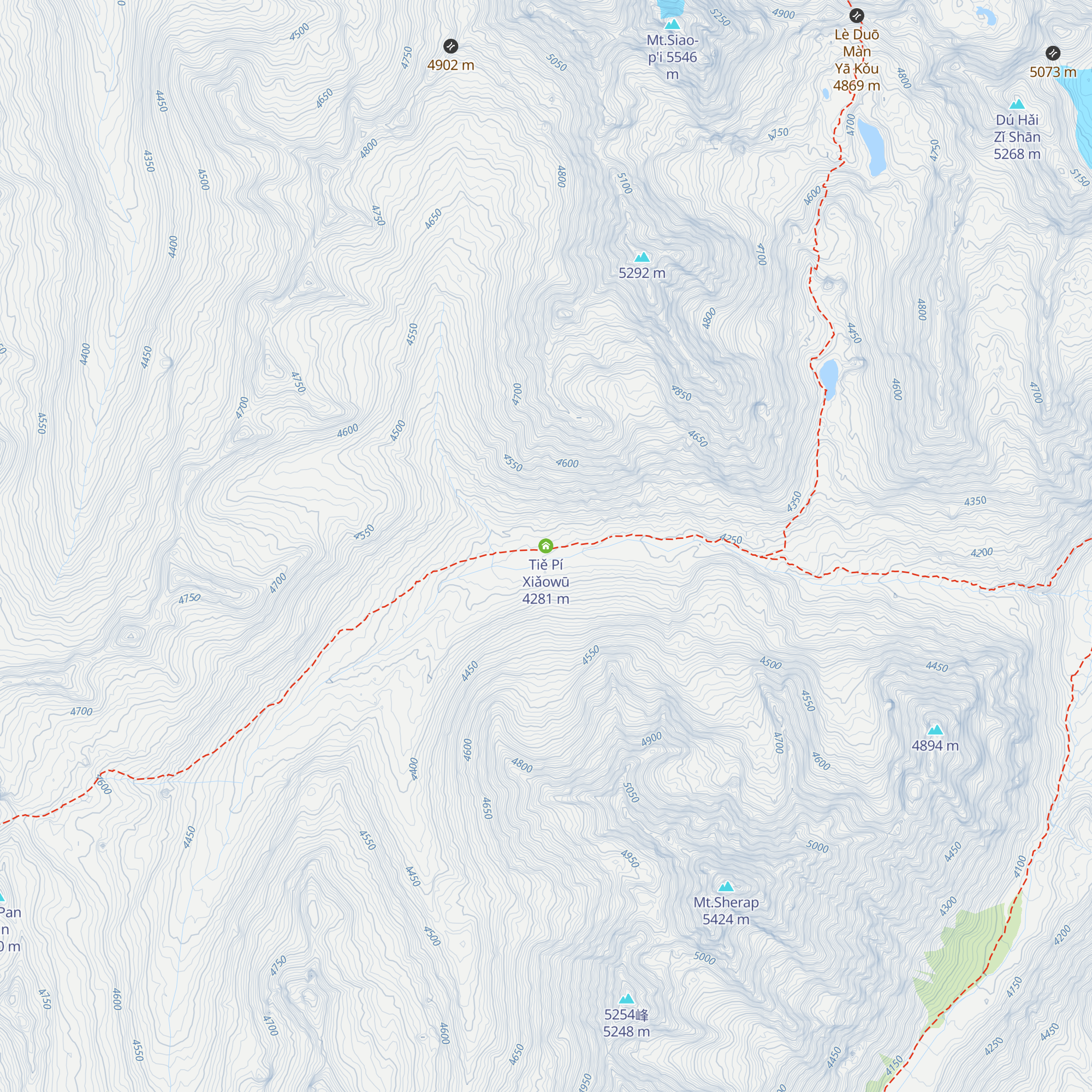 Tiě Pí Xiǎowū map
