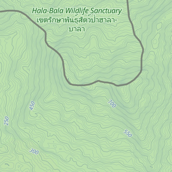 Map of Bukit Jeli