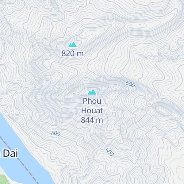 Map of Phou Houat