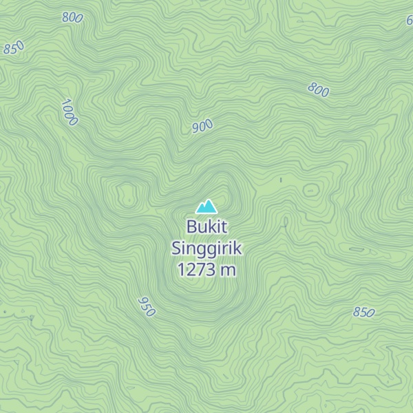 Map of Bukit Singgirik