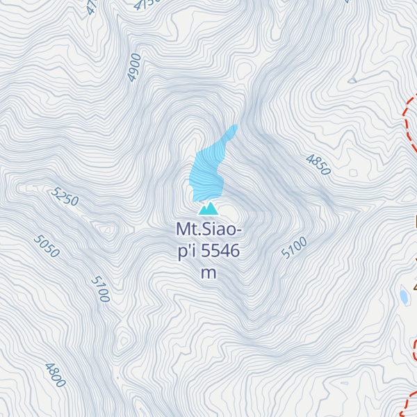 Map of Mt.Siao-p'i