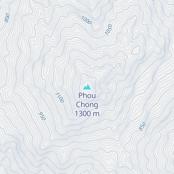 Map of Phou Chong