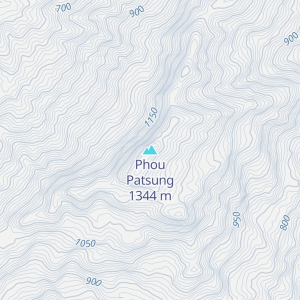 Map of Phou Patsung