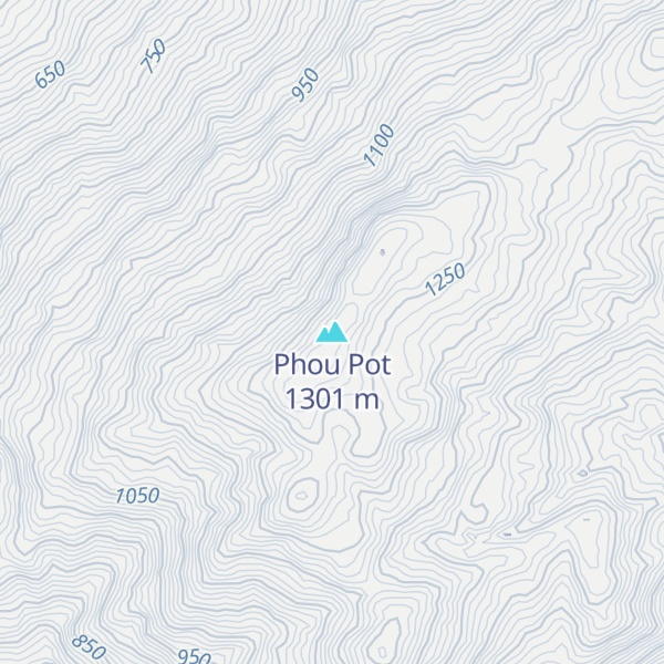 Map of Phou Pot