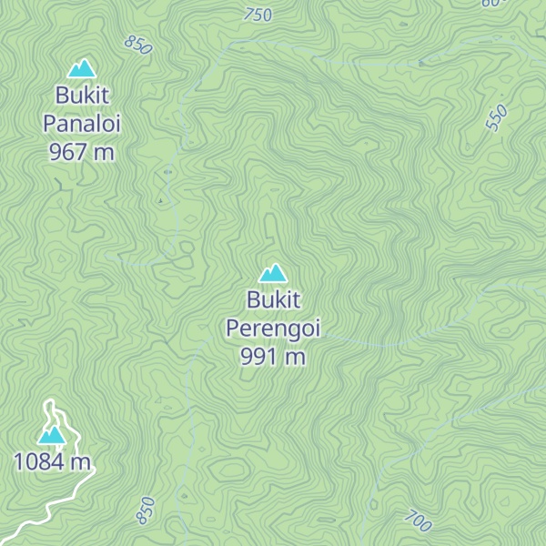 Map of Bukit Perengoi