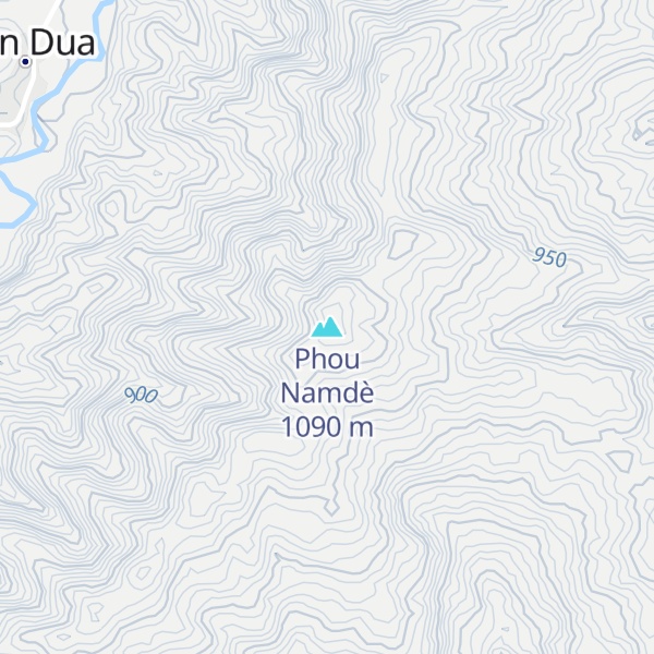 Map of Phou Namdè