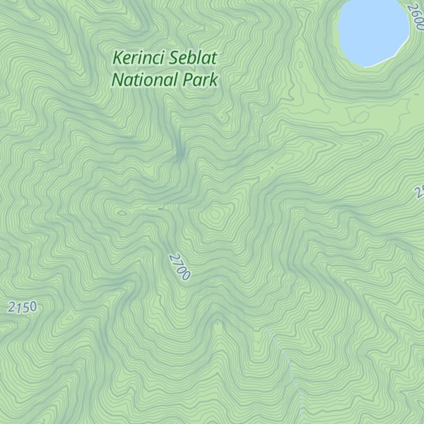 Map of Gunung Masurai