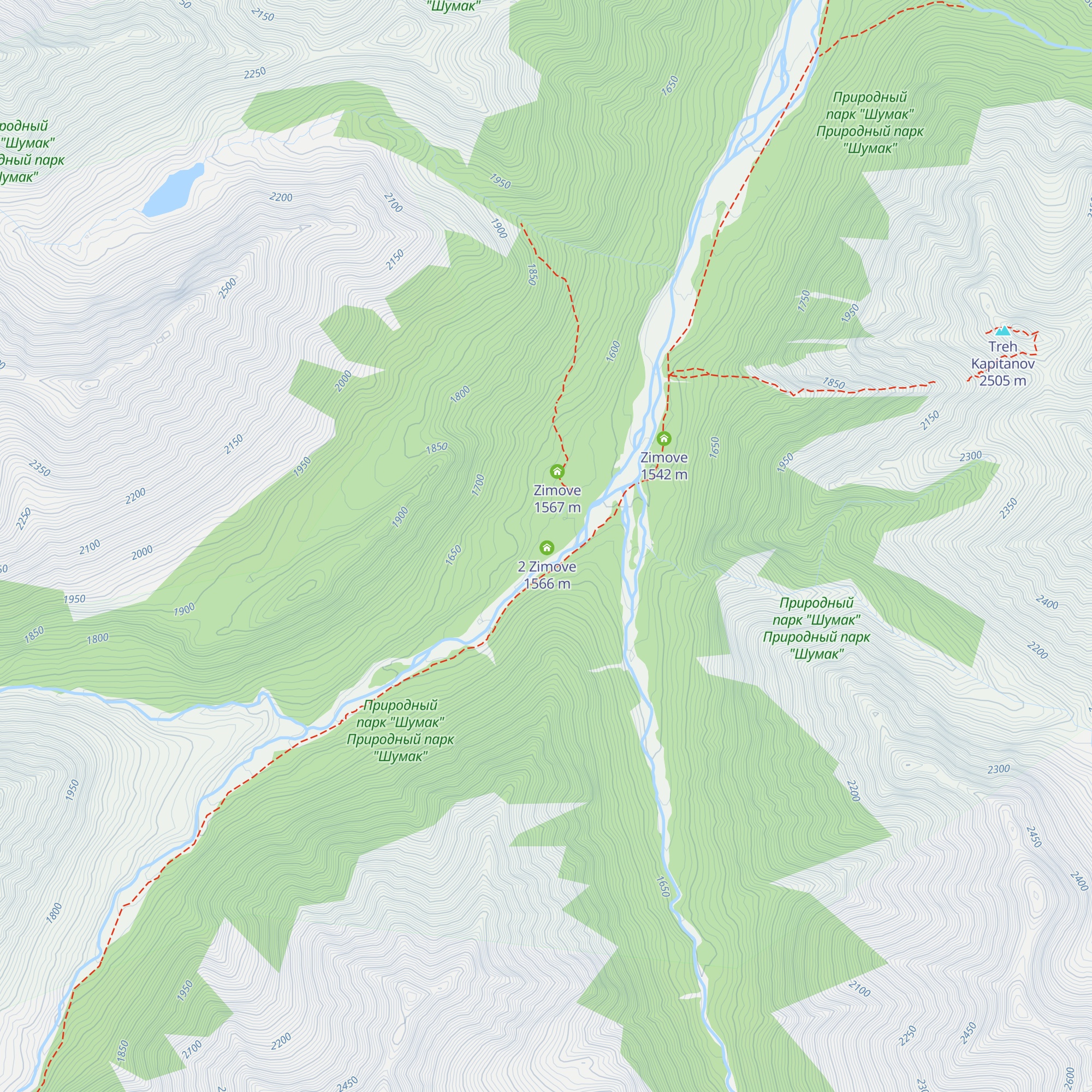 3 Zimove map