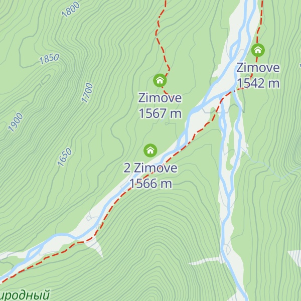 Map of 2 Zimove