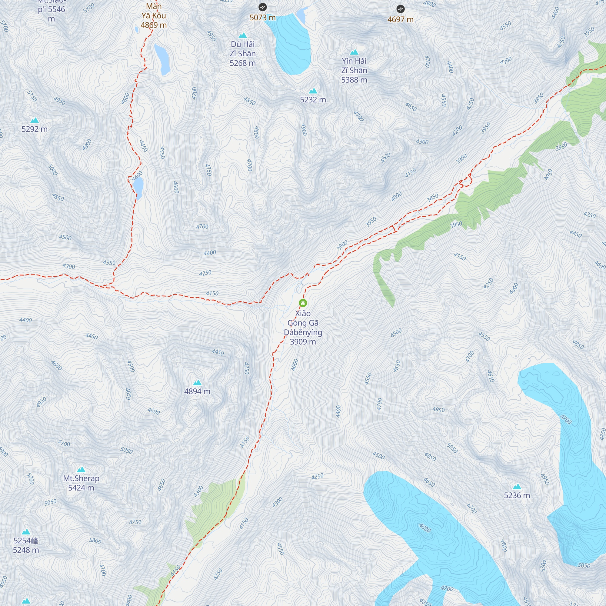 Xiǎo Gòng Gā Dàběnyíng map