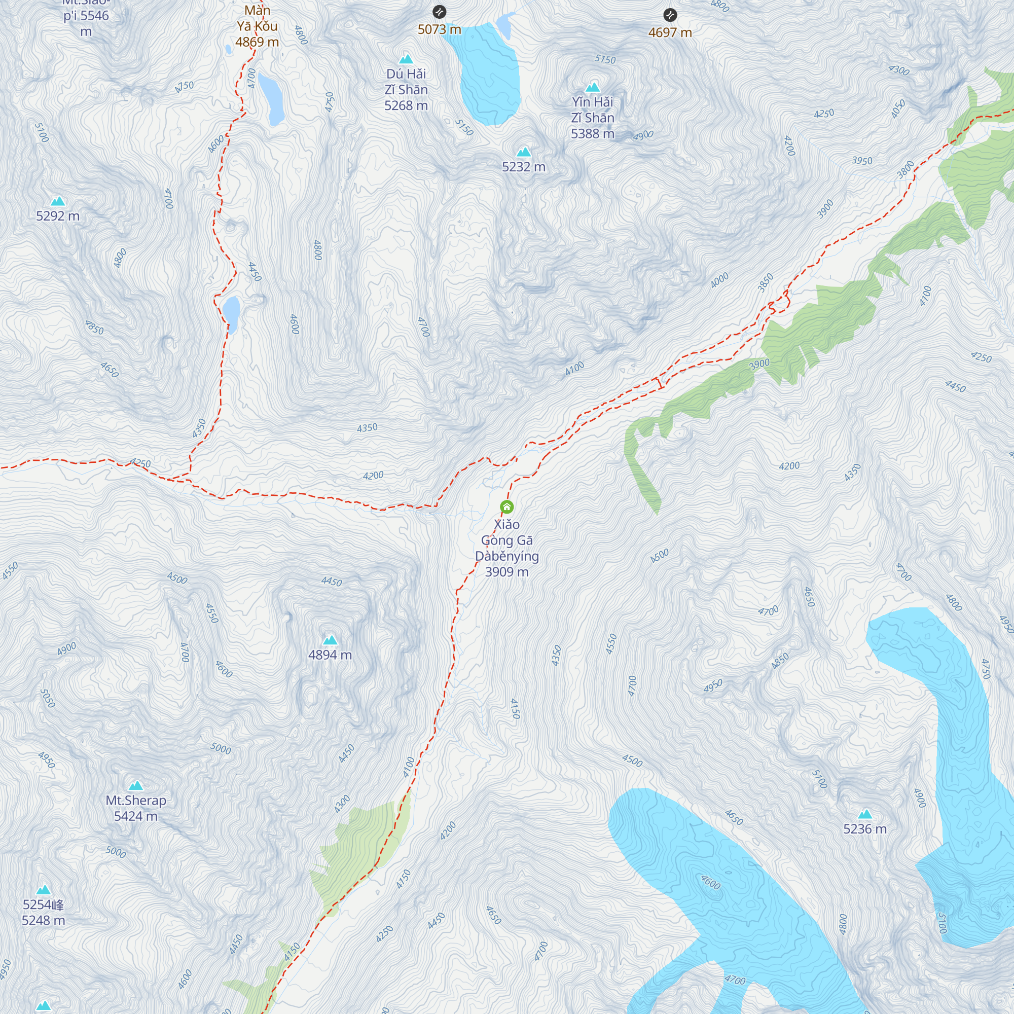 Xiǎo Gòng Gā Dàběnyíng map