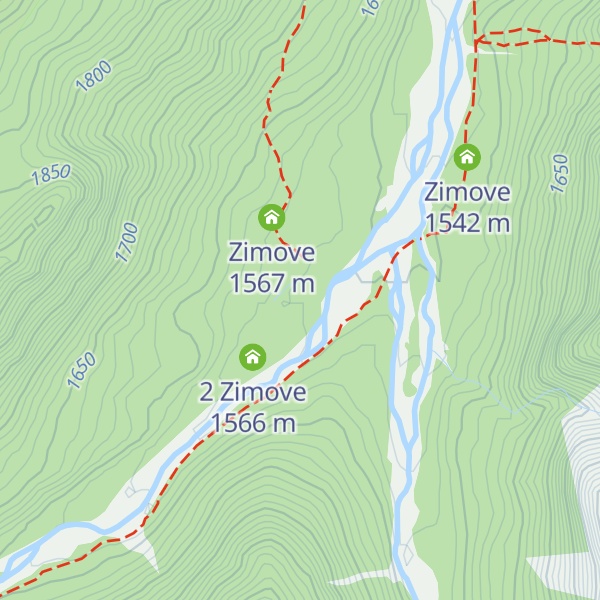 Map of Zimove