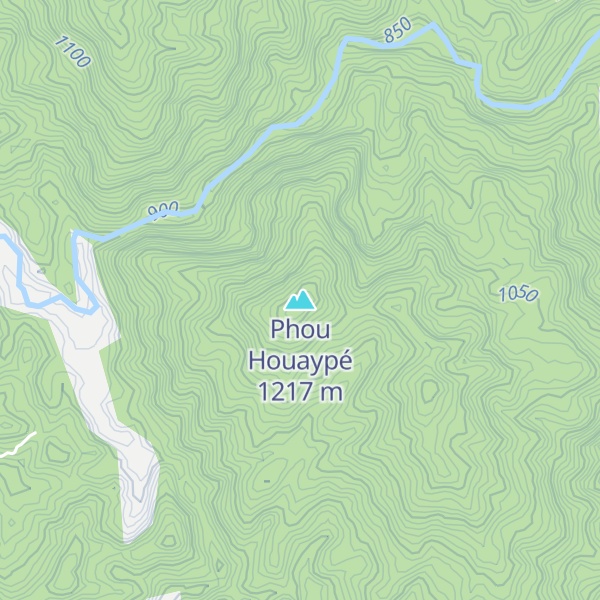 Map of Phou Houaypé