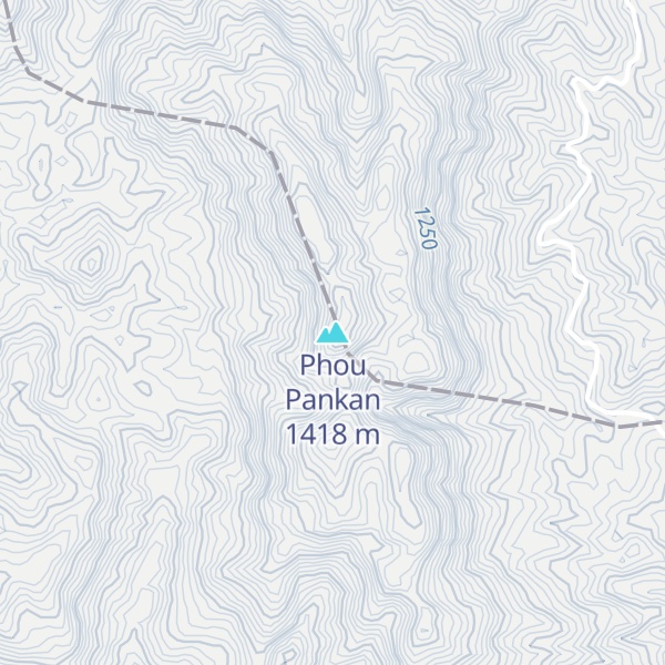 Map of Phou Pankan