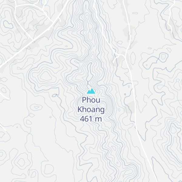 Map of Phou Khoang