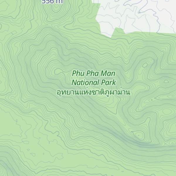 Map of Pha Lum Lek