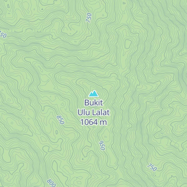 Map of Bukit Ulu Lalat