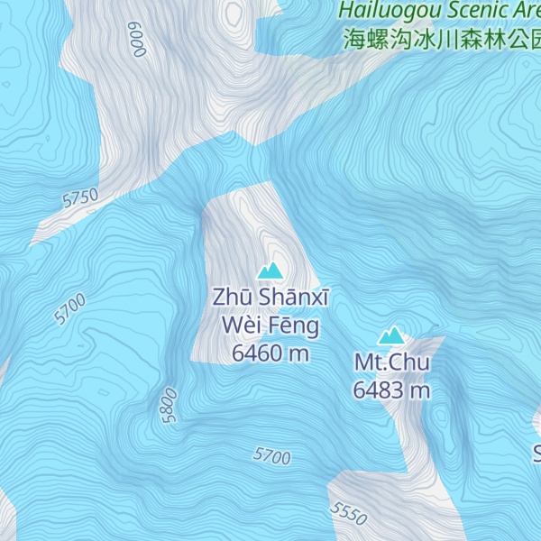 Map of Zhū Shānxī Wèi Fēng