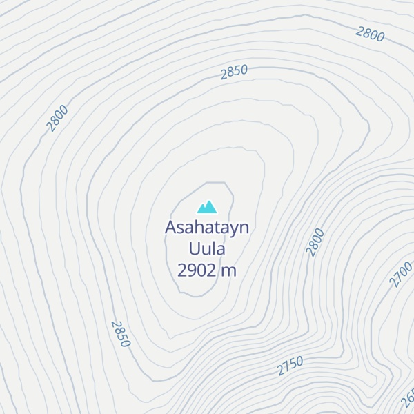 Map of Asahatayn Uula