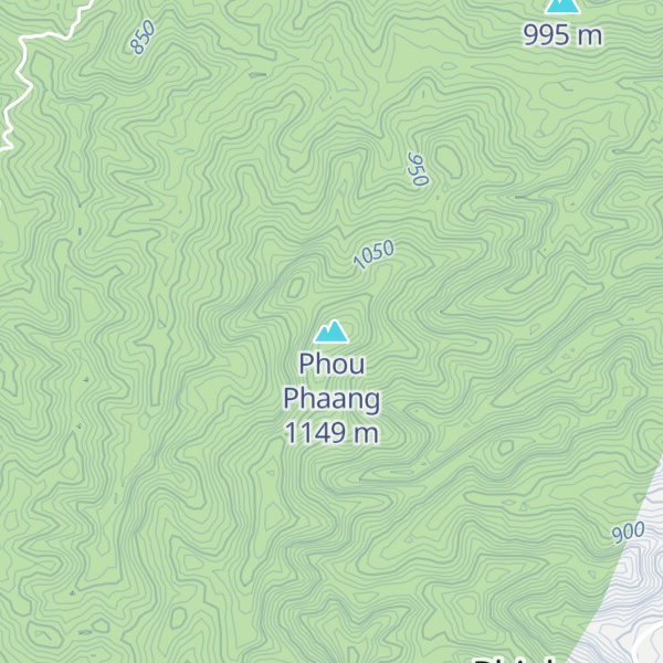 Map of Phou Phaang