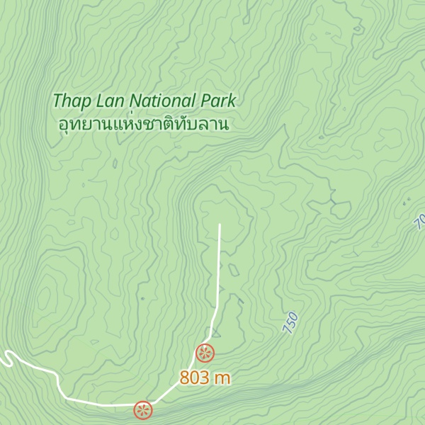 Map of Khok Teng