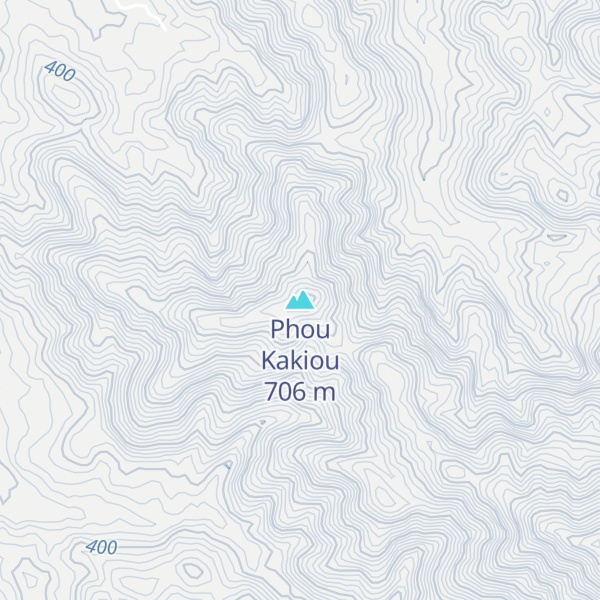 Map of Phou Kakiou