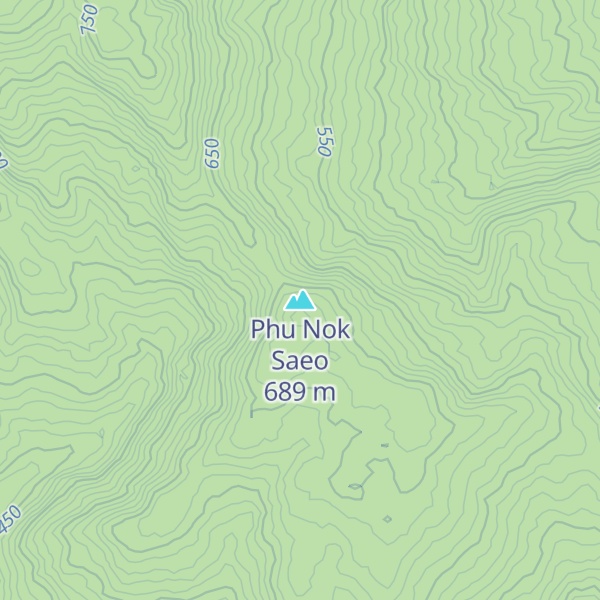 Map of Phu Nok Saeo