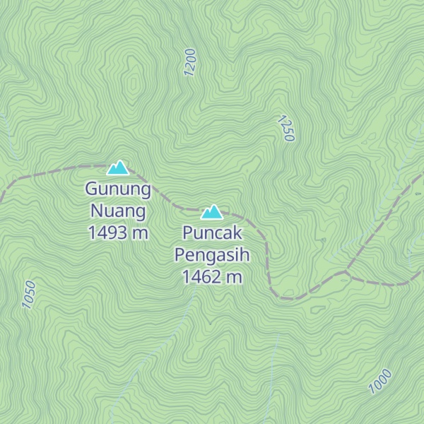 Map of Puncak Pengasih