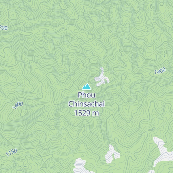 Map of Phou Chinsachai