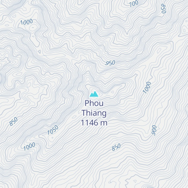 Map of Phou Thiang