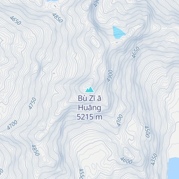 Map of Bù Zī ā Huāng