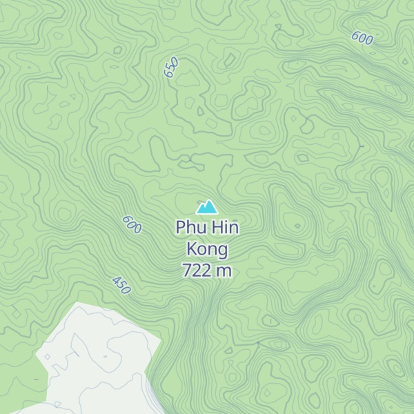 Map of Phu Hin Kong