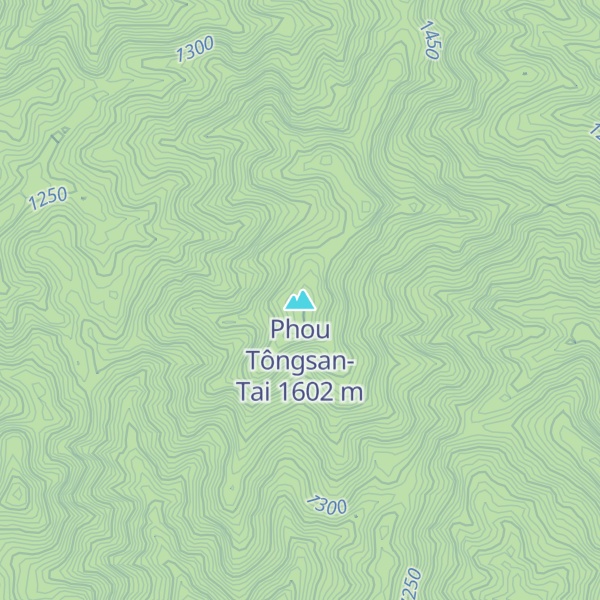 Map of Phou Tôngsan-Tai