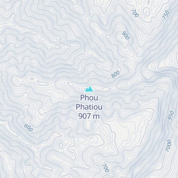 Map of Phou Phatiou