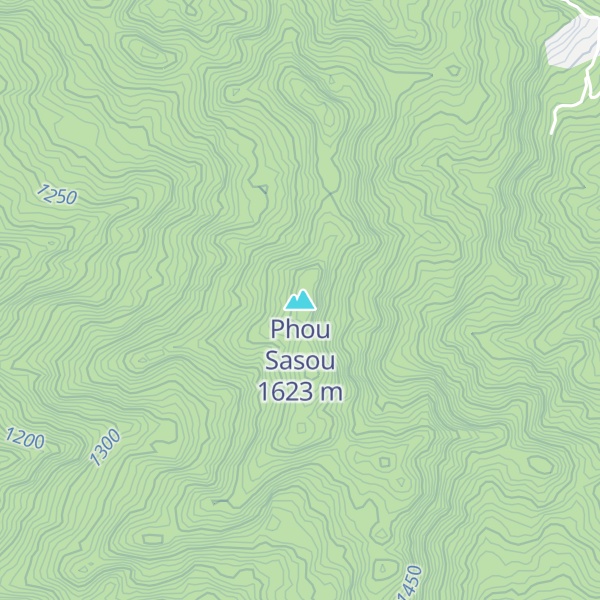 Map of Phou Sasou