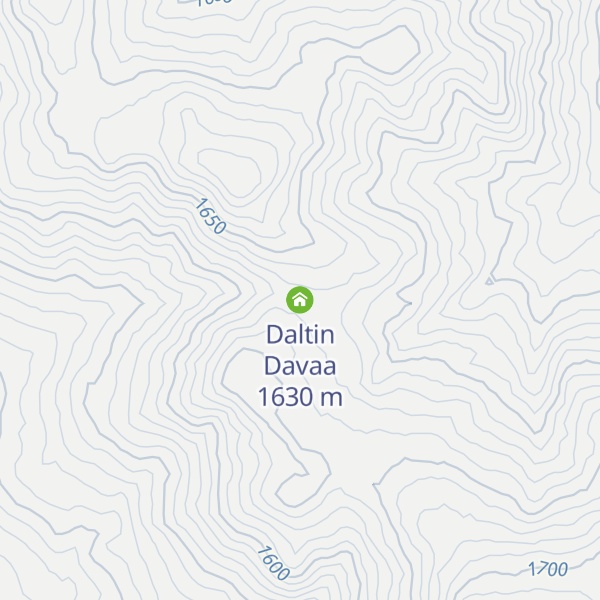 Map of Daltin Davaa