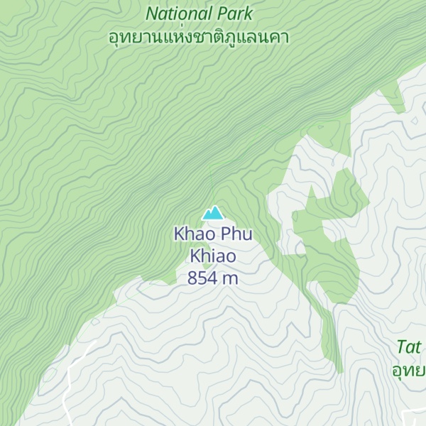 Map of Khao Phu Khiao