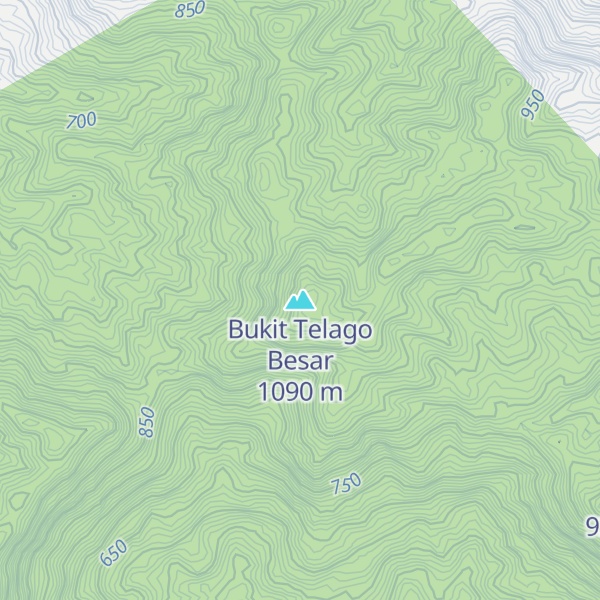 Map of Bukit Telago Besar