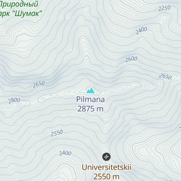 Map of Pilmana